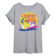 thumbnail image 1 of Disney - Lilo & Stitch - Catch A Wave - Juniors Ideal Flowy Muscle T-Shirt, 1 of 5