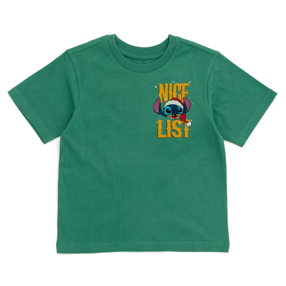 Disney Lilo & Stitch Christmas T-Shirt Toddler to Big Kid
