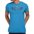 thumbnail image 1 of Disney Lilo & Stitch Classic Logo Mens T-Shirt (Sapphire, S-XXXL), 1 of 4