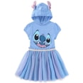 thumbnail image 1 of Disney Lilo & Stitch Cosplay Hooded with Ears Tulle Dress (Girls), Sizes 4-12, 1 of 6