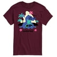 thumbnail image 1 of Disney - Lilo & Stitch - Do a Cartwheel Carefree - Men's Short Sleeve Graphic T-Shirt, 1 of 4