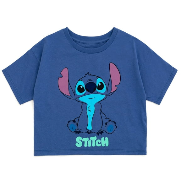 Disney Lilo & Stitch Drop Shoulder T-Shirt Little Kid to Big Kid