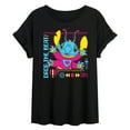 thumbnail image 1 of Disney - Lilo & Stitch - Drop The Beat - Women's Oversized T-Shirt, 1 of 5