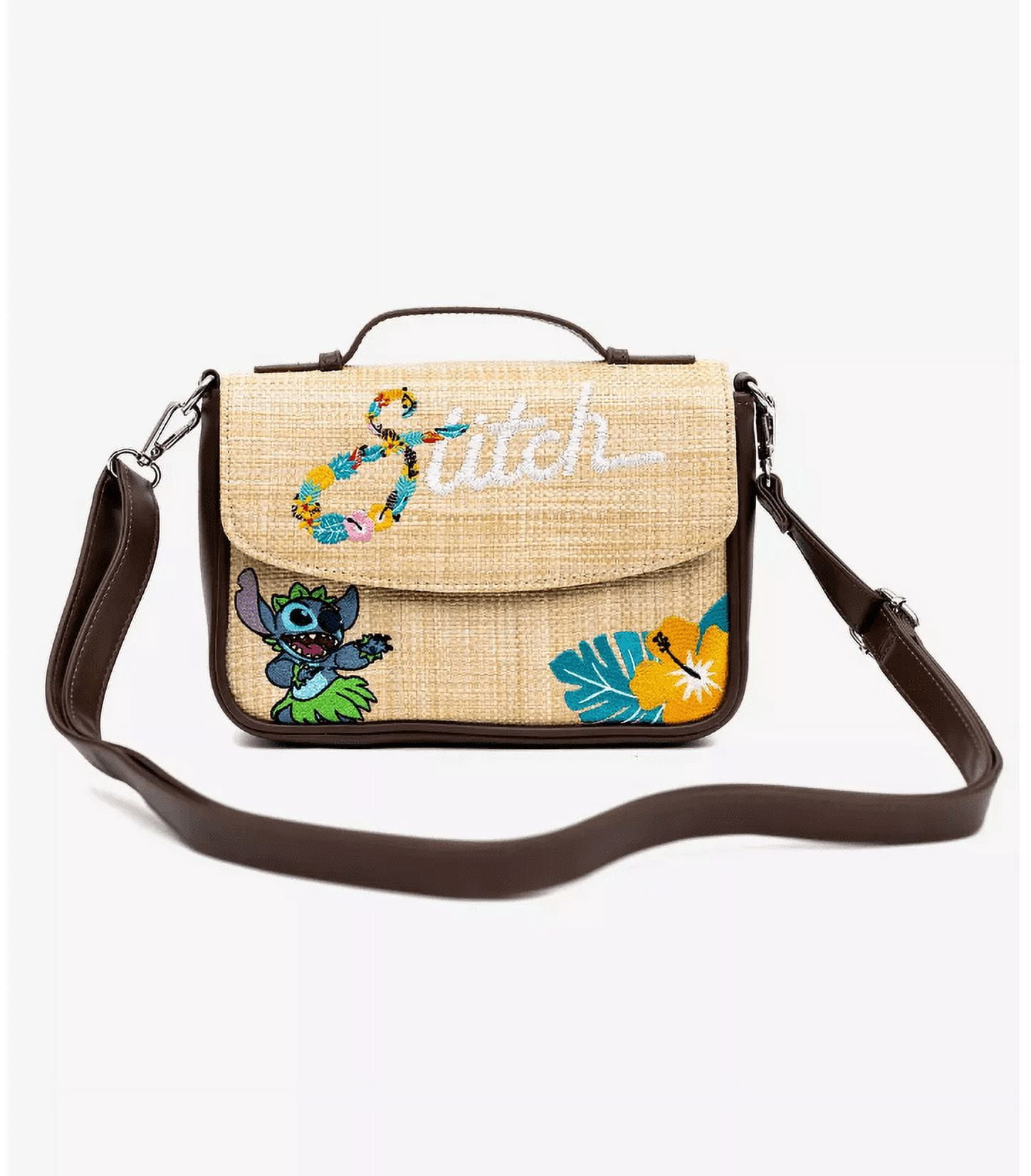 Disney Girl s Lilo and Stitch Painted Mini Crossbody Bag