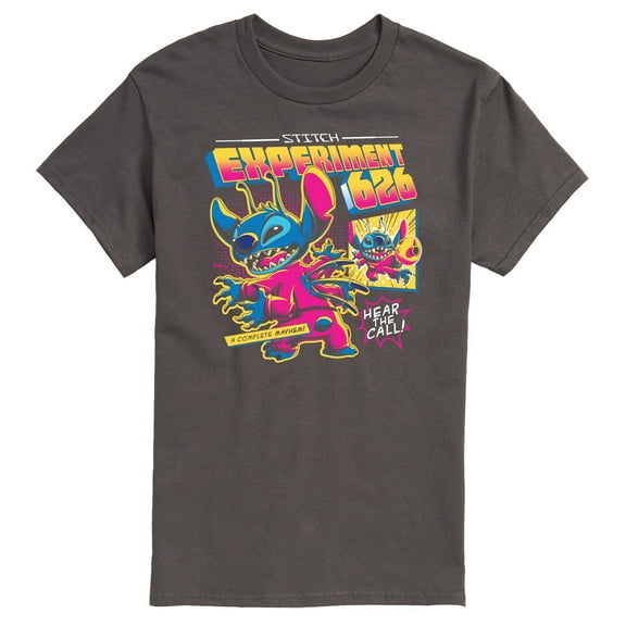 Disney - Lilo & Stitch - Experiment 626 Cover - Men's Short Sleeve Graphic T-Shirt