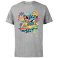 thumbnail image 1 of Disney Lilo & Stitch Family Trip Best Vacation Ever 2024 - Short Sleeve Cotton T-Shirt for Adults - Customized-Athletic Heather, 1 of 5
