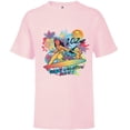 thumbnail image 1 of Disney Lilo & Stitch Family Trip Best Vacation Ever 2024 - Short Sleeve T-Shirt for Kids - Customized-Soft Pink, 1 of 5