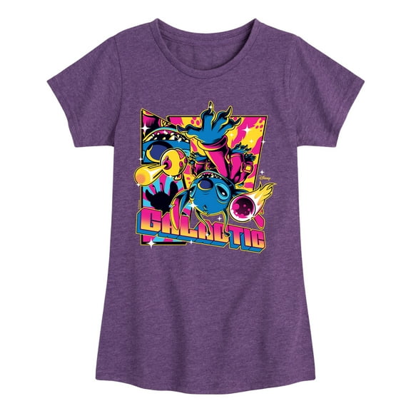 Disney - Lilo & Stitch - Flipped Comic Page - Toddler & Youth Girls Short Sleeve Graphic T-Shirt