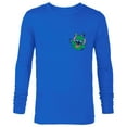 thumbnail image 1 of Disney Lilo & Stitch Four-Leaf Clover St Patrick’s Day - Long Sleeve T-Shirt for Men - Customized-Navy, 1 of 5