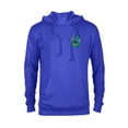 thumbnail image 1 of Disney Lilo & Stitch Four-Leaf Clover St Patrick’s Day - Pullover Hoodie for Adults - Customized-Royal, 1 of 5