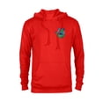 thumbnail image 1 of Disney Lilo & Stitch Four-Leaf Clover St Patrick’s Day - Pullover Hoodie for Adults - Customized-Red, 1 of 5