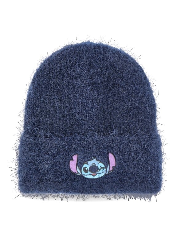 Lilo & Stitch Fuzzy Beanie Hat