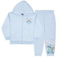 thumbnail image 1 of Disney Lilo & Stitch Girl's 2-Piece Fleece Set - Stitch Out of This World Zip-Up Hooded Sweatshirt and Joggers Bundle for Kids (Sizes 2T-6X), 1 of 13