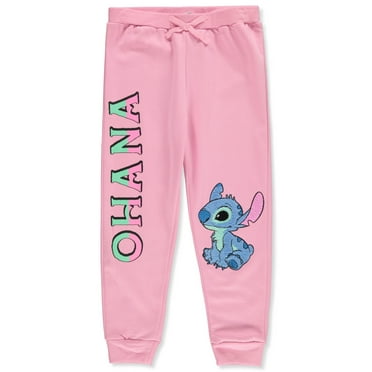 Disney Lilo & Stitch Girls' Joggers Color: pink Size: 4 - 5