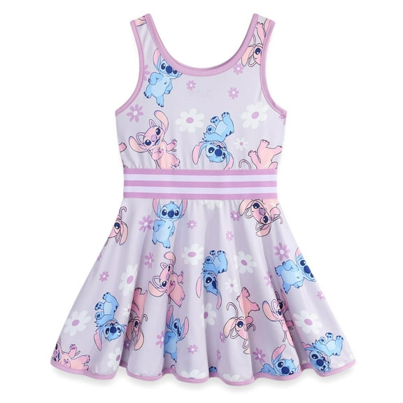 Disney Lilo & Stitch Girls Sleeveless Dress for (Girls), Sizes 4-12