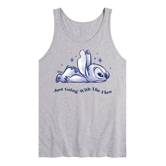 Disney - Lilo & Stitch - Go With The Flow - Men's Jersey Tank Top
