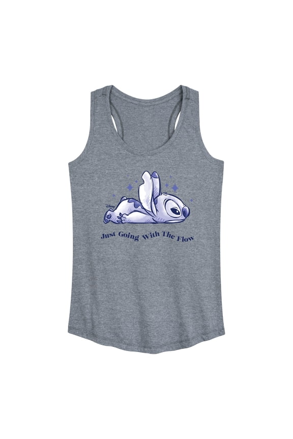- Lilo & Stitch - Go With The Flow - Women's Racerback Tank Top