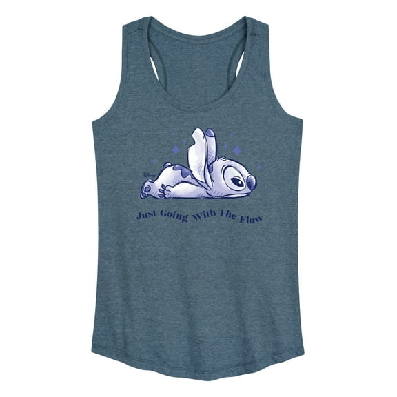 Disney - Lilo & Stitch - Go With The Flow - Women's Racerback Tank Top