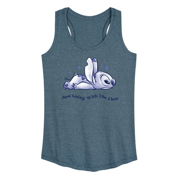 Disney - Lilo & Stitch - Go With The Flow - Women's Racerback Tank Top