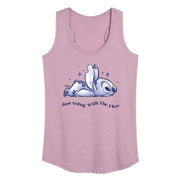 Disney - Lilo & Stitch - Go With The Flow - Women's Racerback Tank Top
