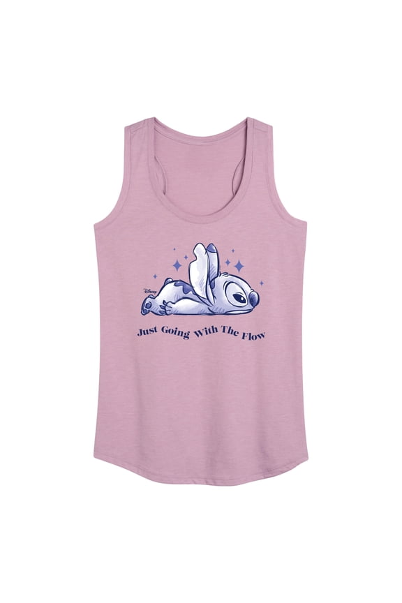 - Lilo & Stitch - Go With The Flow - Women's Racerback Tank Top