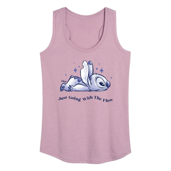 Disney - Lilo & Stitch - Go With The Flow - Women's Racerback Tank Top