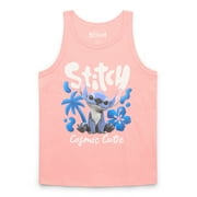Disney Lilo & Stitch Live Action Girls Graphic Tank Top, Sizes 4-16