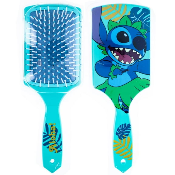 Disney Lilo & Stitch Hair Brush for Kids, Blue