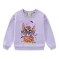 thumbnail image 1 of Disney Lilo & Stitch Halloween Crewneck Pullover Sweatshirt (Girls), Sizes 4-12, 1 of 4