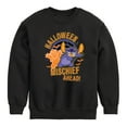 thumbnail image 1 of Disney - Lilo & Stitch - Halloween Mischief Ahead - Toddler & Youth Crewneck Fleece Sweatshirt, 1 of 5