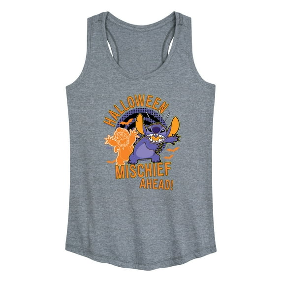 Disney - Lilo & Stitch - Halloween Mischief Ahead - Women's Racerback Tank Top