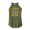 thumbnail image 1 of Disney - Lilo & Stitch - Halloween Scream Spiders - Juniors High Neck Tank Top, 1 of 5