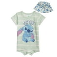 thumbnail image 1 of Disney Lilo & Stitch Infant Baby Boys Romper and Hat Newborn to Infant, 1 of 3