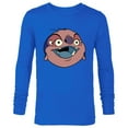 thumbnail image 1 of Disney Lilo & Stitch Jumba Jookiba Smiling Big Face Costume - Long Sleeve T-Shirt for Men - Customized-Navy, 1 of 5