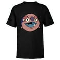 thumbnail image 1 of Disney Lilo & Stitch Jumba Jookiba Smiling Big Face Costume - Short Sleeve T-Shirt for Kids - Customized-Black, 1 of 5