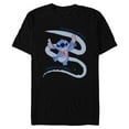 thumbnail image 1 of Disney Lilo & Stitch Kindness is Golden - Short Sleeve Blended T-Shirt for Adults - Customized-Black, 1 of 5