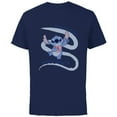thumbnail image 1 of Disney Lilo & Stitch Kindness is Golden - Short Sleeve Cotton T-Shirt for Adults - Customized-Navy, 1 of 5