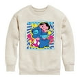 thumbnail image 1 of Disney - Lilo & Stitch - Lilo Hug - Toddler & Youth Crewneck Fleece Sweatshirt, 1 of 5