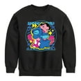 thumbnail image 1 of Disney - Lilo & Stitch - Lilo Hug - Toddler & Youth Crewneck Fleece Sweatshirt, 1 of 5