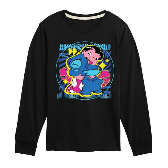 Disney - Lilo & Stitch - Lilo Hug - Toddler & Youth Long Sleeve Graphic T-Shirt