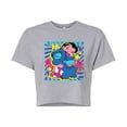 thumbnail image 1 of Disney - Lilo & Stitch - Lilo Stitch Hug - Juniors Cropped Cotton Blend T-Shirt, 1 of 5