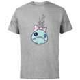 thumbnail image 1 of Disney Lilo & Stitch Lilo’s Rag Doll Scrump Big Face Costume - Short Sleeve Cotton T-Shirt for Adults - Customized-Athletic Heather, 1 of 5