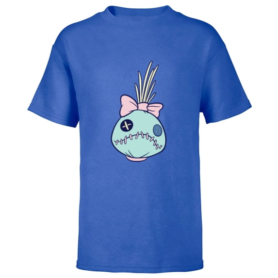 Disney Lilo & Stitch Lilo’s Rag Doll Scrump Big Face Costume - Short Sleeve T-Shirt for Kids - Customized-Royal