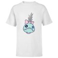 thumbnail image 1 of Disney Lilo & Stitch Lilo’s Rag Doll Scrump Big Face Costume - Short Sleeve T-Shirt for Kids - Customized-White, 1 of 5