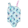 thumbnail image 1 of Disney Lilo & Stitch Little Girls One Piece Bathing Suit Toddler to Big Kid, 1 of 5