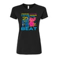 thumbnail image 1 of Disney - Lilo & Stitch - Love The Beat - Juniors Fitted Graphic T-Shirt, 1 of 5