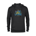 thumbnail image 1 of Disney Lilo & Stitch Love You A Latke Hanukkah - Pullover Hoodie for Adults - Customized-Black, 1 of 5