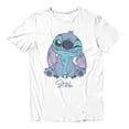 thumbnail image 1 of Disney Lilo & Stitch Men's Winky Face T-Shirt (Bright White, S-XXXL), 1 of 4