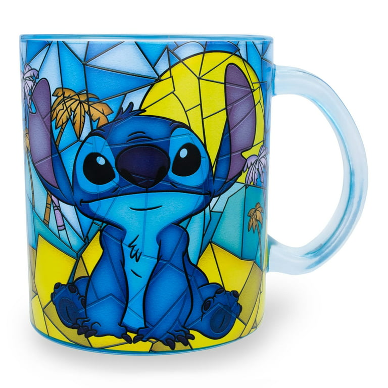 Disney Lilo & Stitch Mosaic Glass Coffee Mug