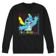 thumbnail image 1 of Disney - Lilo & Stitch - Neon Stitch - Men's Crew Neck Fleece Pullover, 1 of 5